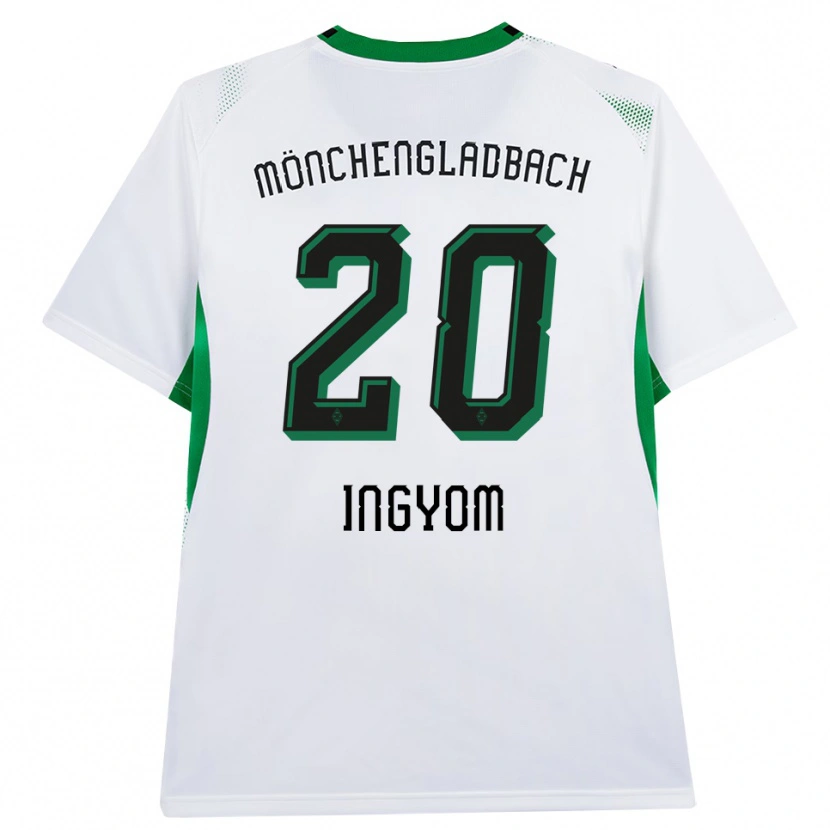 Danxen Dames In-Gyom Jung #20 Wit Zwart Groen Thuisshirt Thuistenue 2026/27 T-Shirt