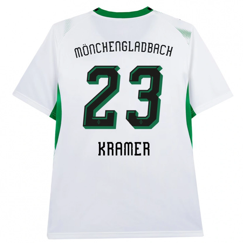 Danxen Dames Christoph Kramer #23 Wit Zwart Groen Thuisshirt Thuistenue 2026/27 T-Shirt