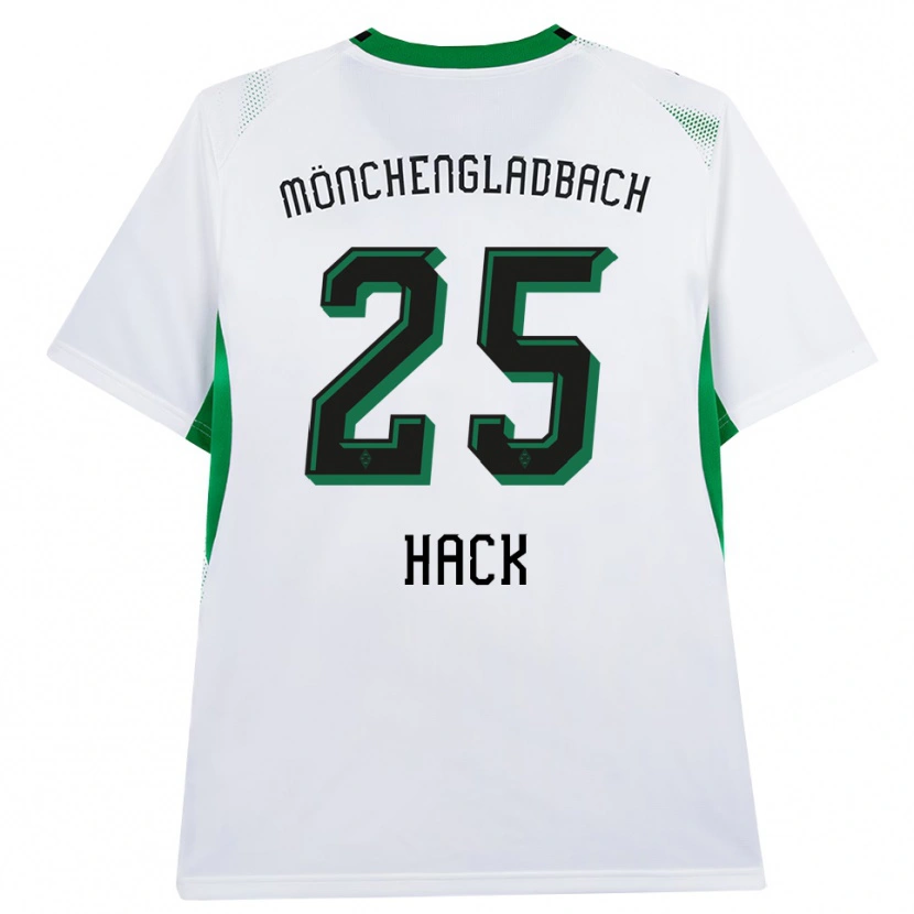Danxen Dames Robin Hack #25 Wit Zwart Groen Thuisshirt Thuistenue 2026/27 T-Shirt