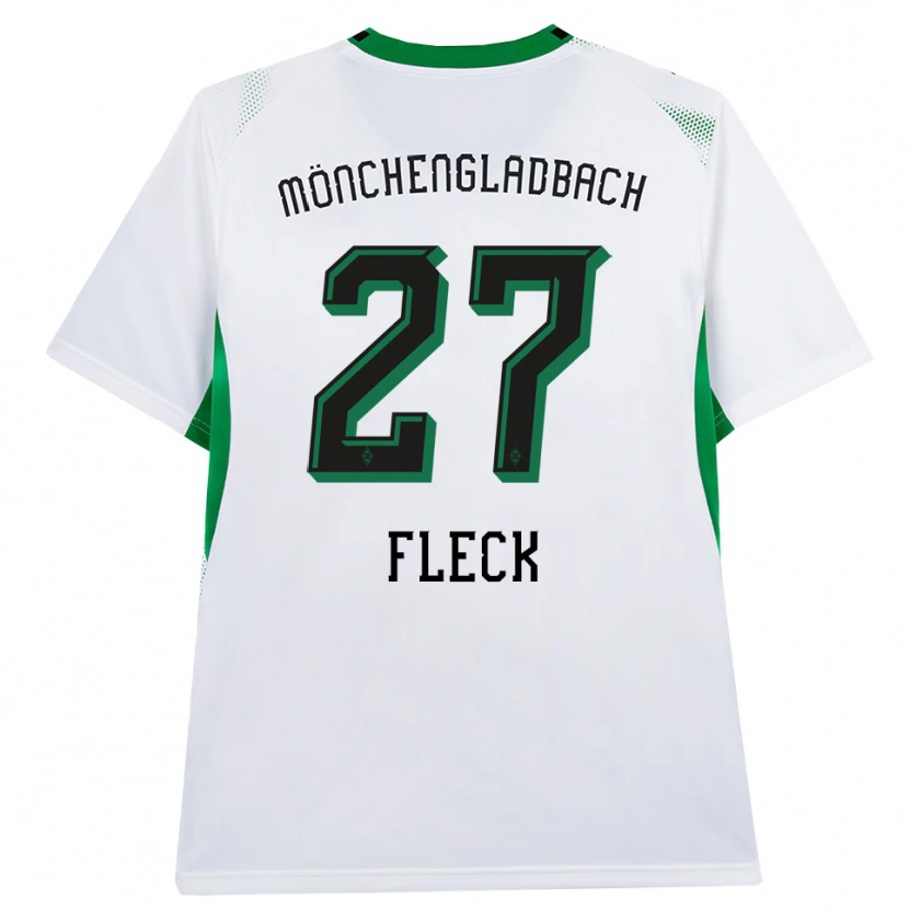 Danxen Dames Fritz Fleck #27 Wit Zwart Groen Thuisshirt Thuistenue 2026/27 T-Shirt