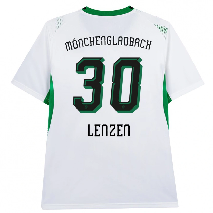 Danxen Dames Hannah Lenzen #30 Wit Zwart Groen Thuisshirt Thuistenue 2026/27 T-Shirt