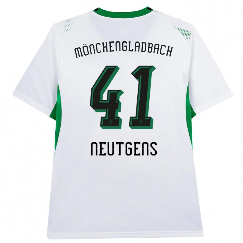Danxen Dames Maximilian Neutgens #41 Wit Zwart Groen Thuisshirt Thuistenue 2026/27 T-Shirt