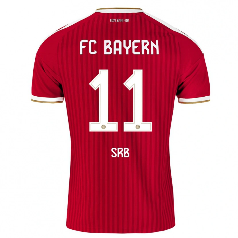 Danxen Dames Matous Srb #11 Rood Wit Blauw Thuisshirt Thuistenue 2026/27 T-Shirt