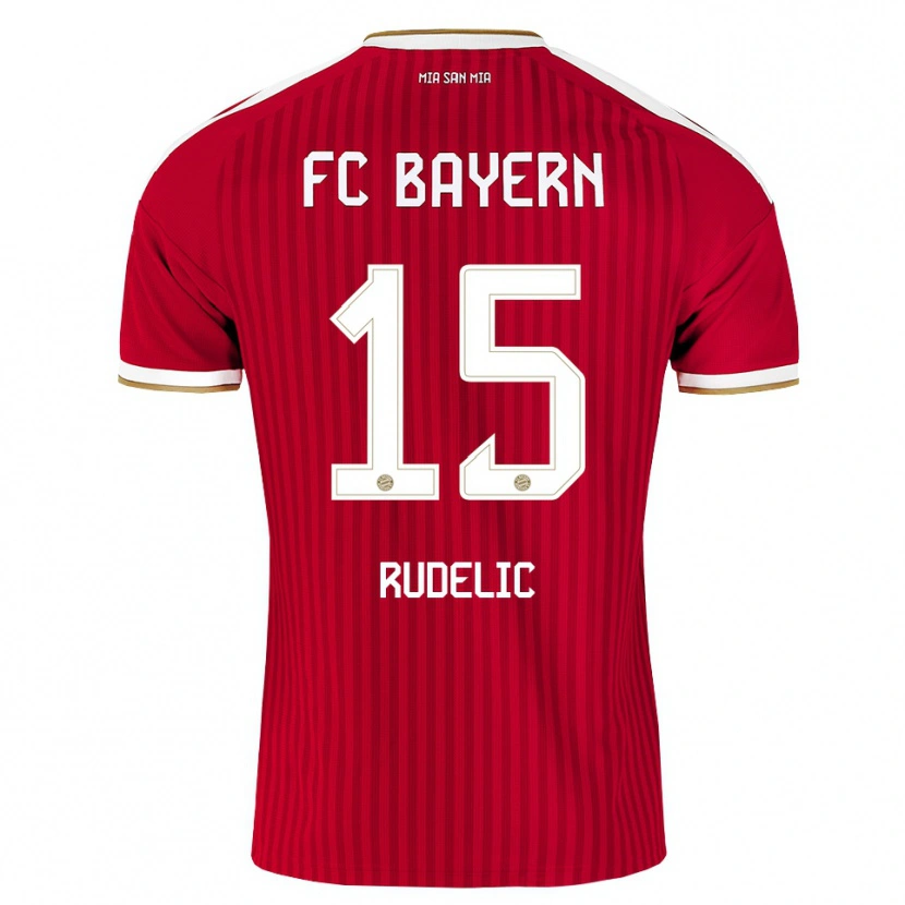 Danxen Dames Ivana Rudelic #15 Rood Wit Blauw Thuisshirt Thuistenue 2026/27 T-Shirt