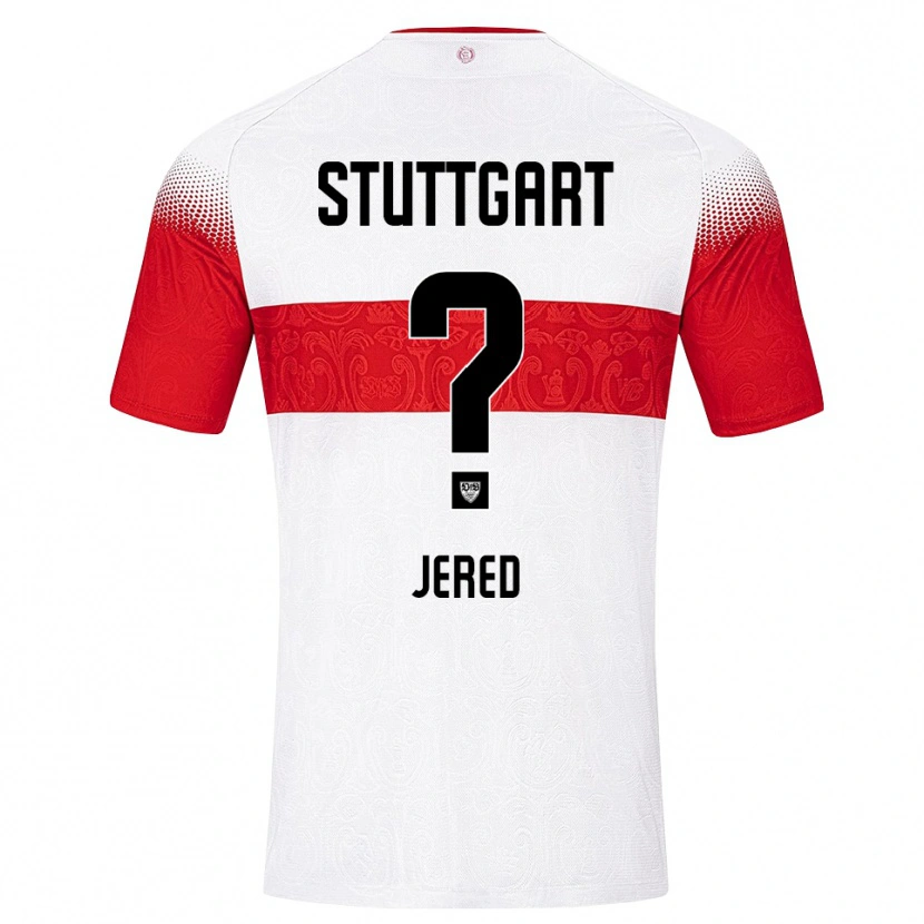 Danxen Dames Jered Djob Li Tonye #0 Wit Rood Geel Thuisshirt Thuistenue 2026/27 T-Shirt