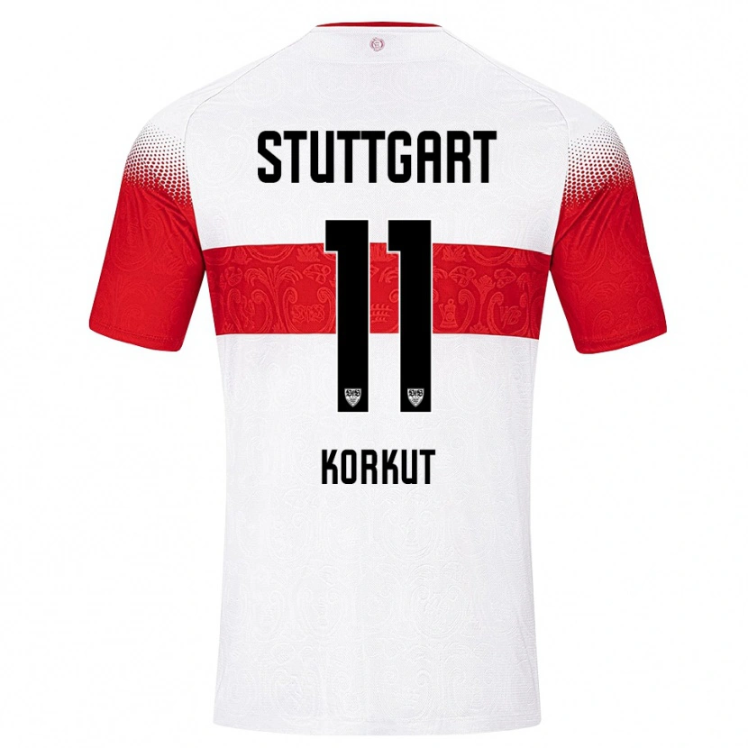 Danxen Dames Efe Korkut #11 Wit Rood Geel Thuisshirt Thuistenue 2026/27 T-Shirt