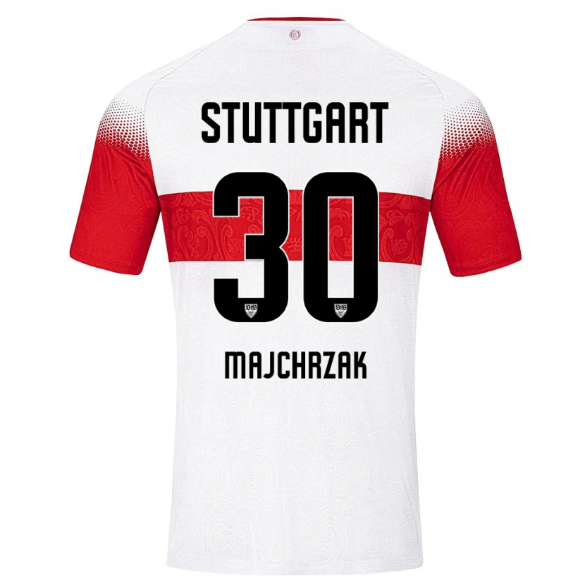Danxen Dames Jordan Majchrzak #30 Wit Rood Geel Thuisshirt Thuistenue 2026/27 T-Shirt