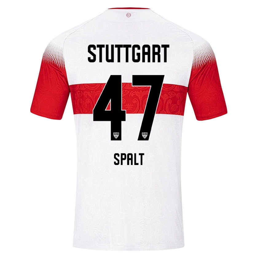 Danxen Dames Yanik Spalt #47 Wit Rood Geel Thuisshirt Thuistenue 2026/27 T-Shirt