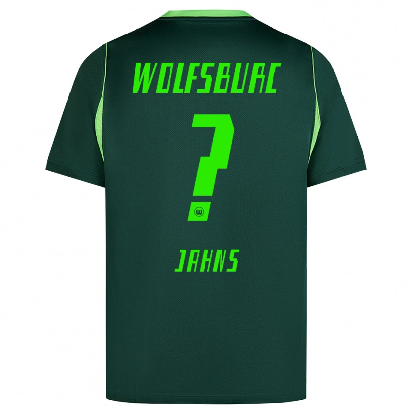 Danxen Dames Stefan Jahns #0 Donkergroen Wit Thuisshirt Thuistenue 2026/27 T-Shirt