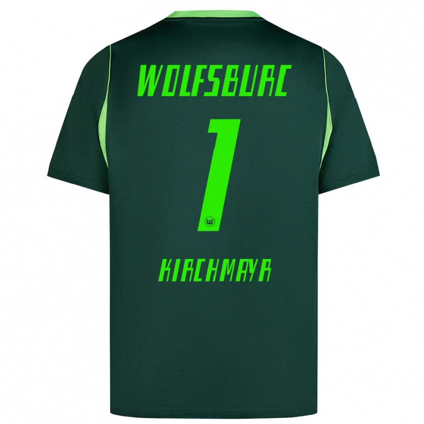 Danxen Dames Juri Kirchmayr #1 Donkergroen Wit Thuisshirt Thuistenue 2026/27 T-Shirt