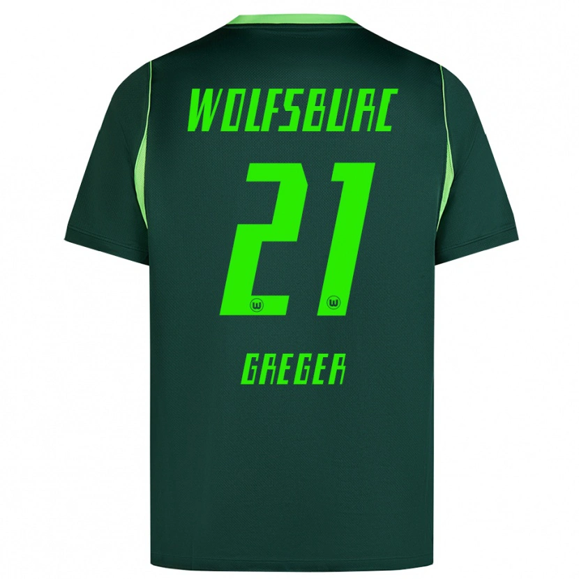Danxen Dames Max Greger #21 Donkergroen Wit Thuisshirt Thuistenue 2026/27 T-Shirt