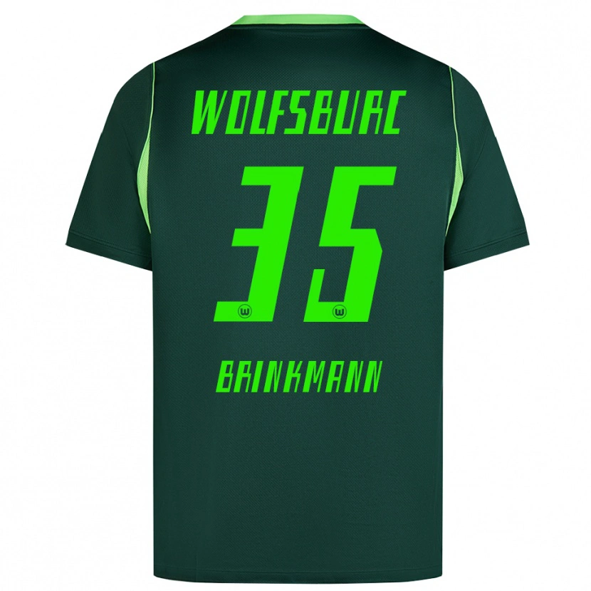 Danxen Dames Karla Brinkmann #35 Donkergroen Wit Thuisshirt Thuistenue 2026/27 T-Shirt