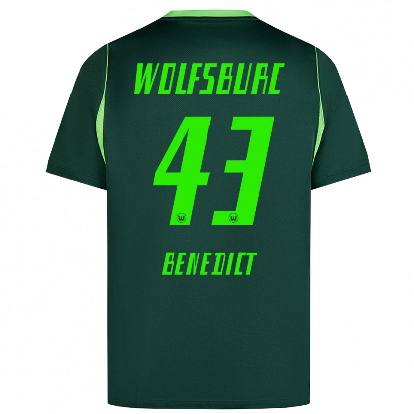 Danxen Dames Trevor Benedict #43 Donkergroen Wit Thuisshirt Thuistenue 2026/27 T-Shirt