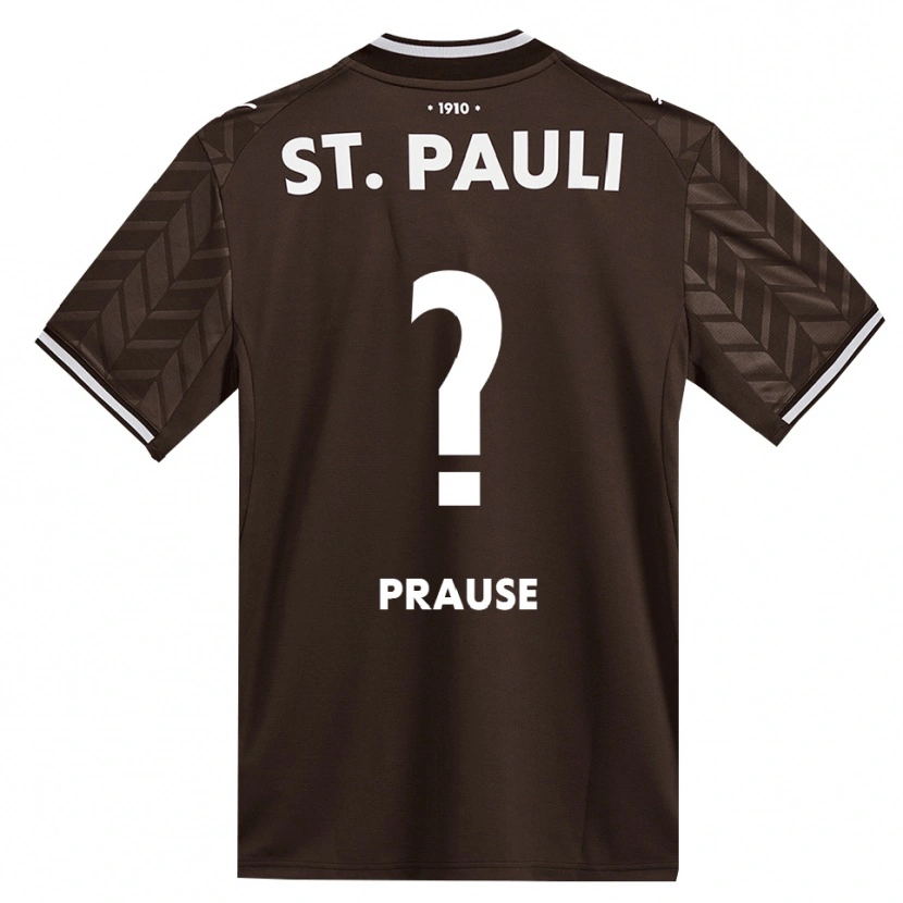 Danxen Dames Sebastian Prause #0 Cafe Wit Thuisshirt Thuistenue 2026/27 T-Shirt