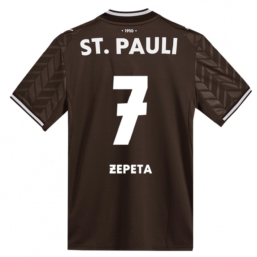 Danxen Dames Atakan Zepeta #7 Cafe Wit Thuisshirt Thuistenue 2026/27 T-Shirt