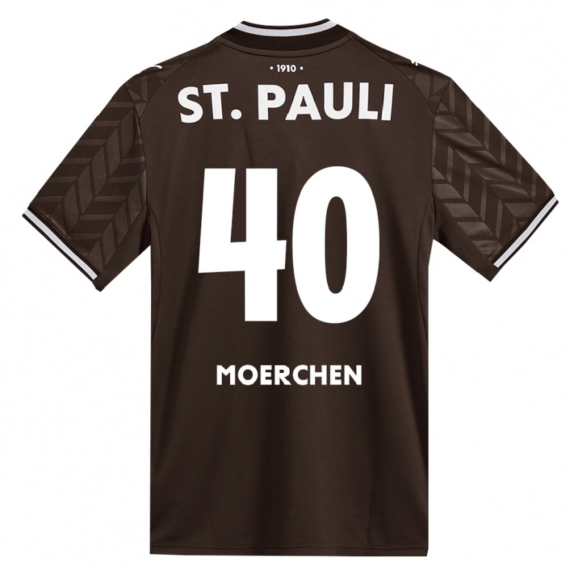 Danxen Dames Theo Moerchen #40 Cafe Wit Thuisshirt Thuistenue 2026/27 T-Shirt