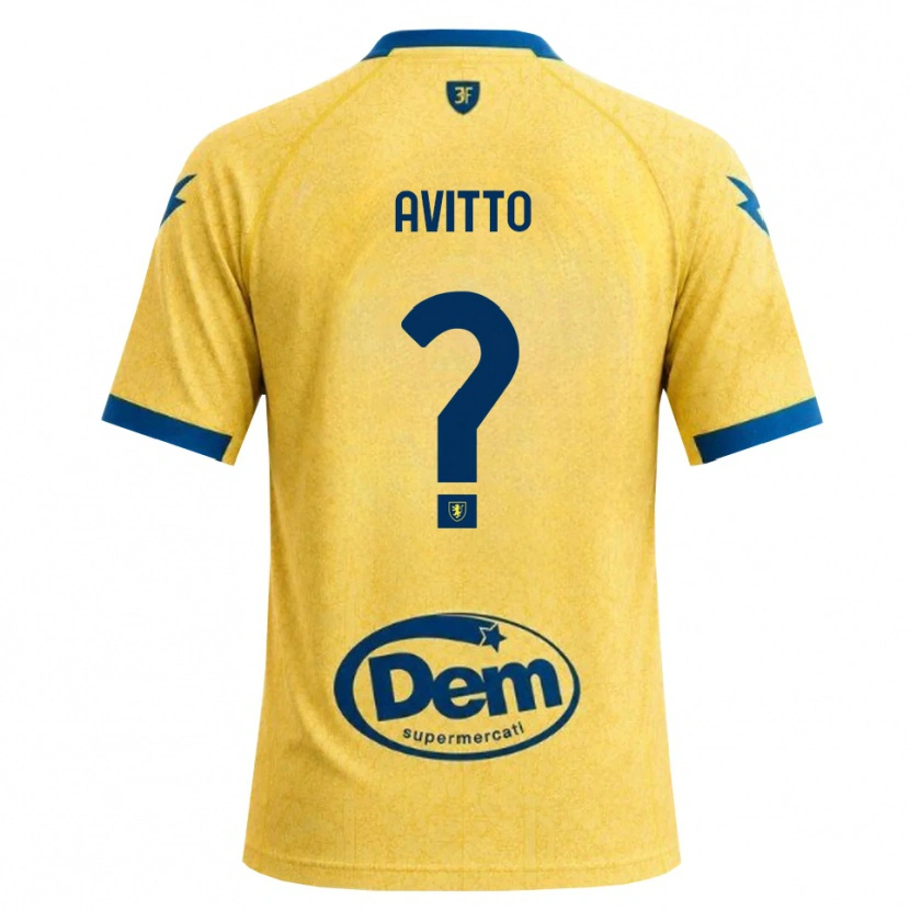 Danxen Dames Marco Avitto #0 Khaki Zwart Blauw Thuisshirt Thuistenue 2026/27 T-Shirt
