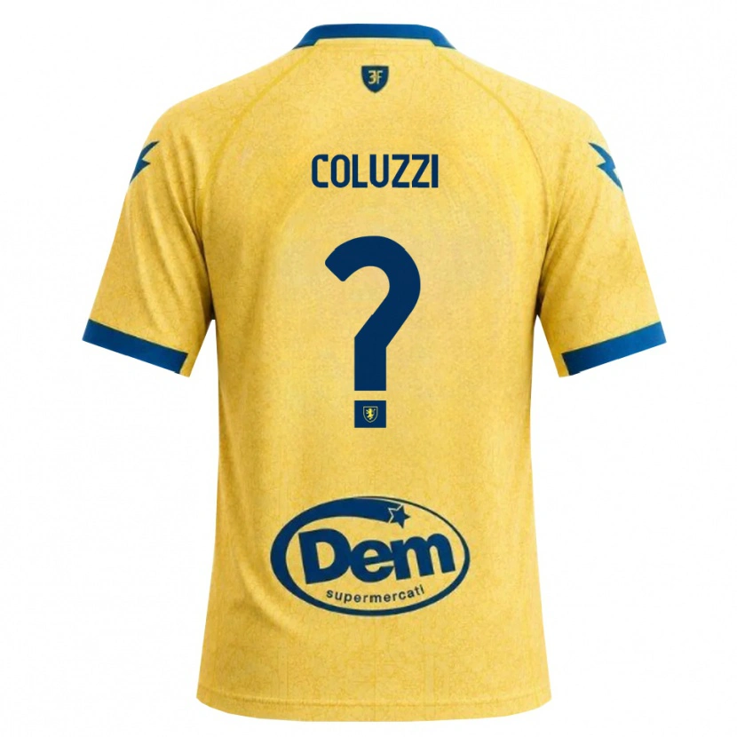 Danxen Dames Alessandro Coluzzi #0 Khaki Zwart Blauw Thuisshirt Thuistenue 2026/27 T-Shirt