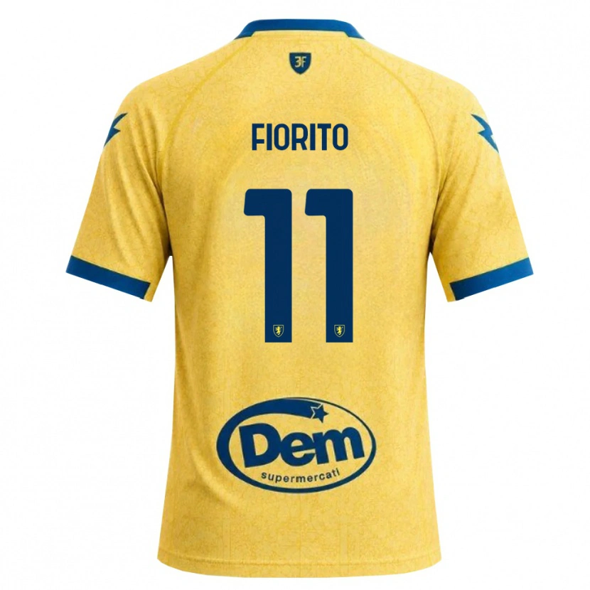 Danxen Dames Loris Fiorito #11 Khaki Zwart Blauw Thuisshirt Thuistenue 2026/27 T-Shirt