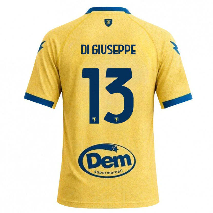 Danxen Dames Cristian Di Giuseppe #13 Khaki Zwart Blauw Thuisshirt Thuistenue 2026/27 T-Shirt