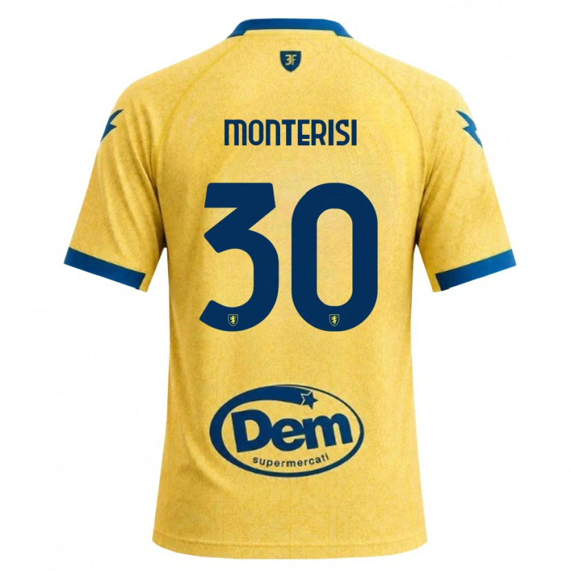 Danxen Dames Ilario Monterisi #30 Khaki Zwart Blauw Thuisshirt Thuistenue 2026/27 T-Shirt