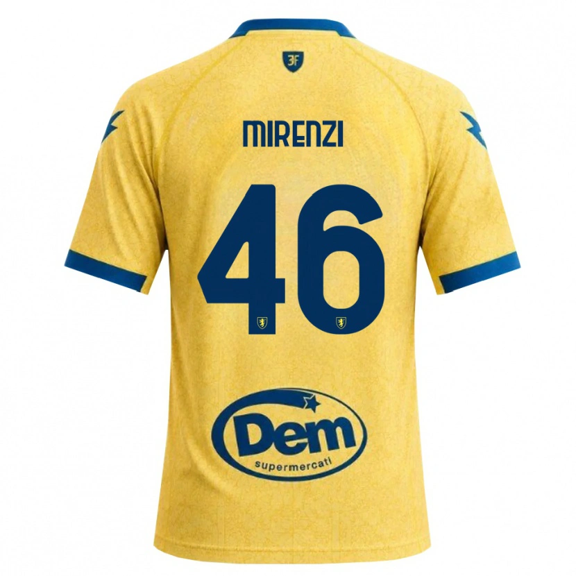 Danxen Dames Andrea Mirenzi #46 Khaki Zwart Blauw Thuisshirt Thuistenue 2026/27 T-Shirt