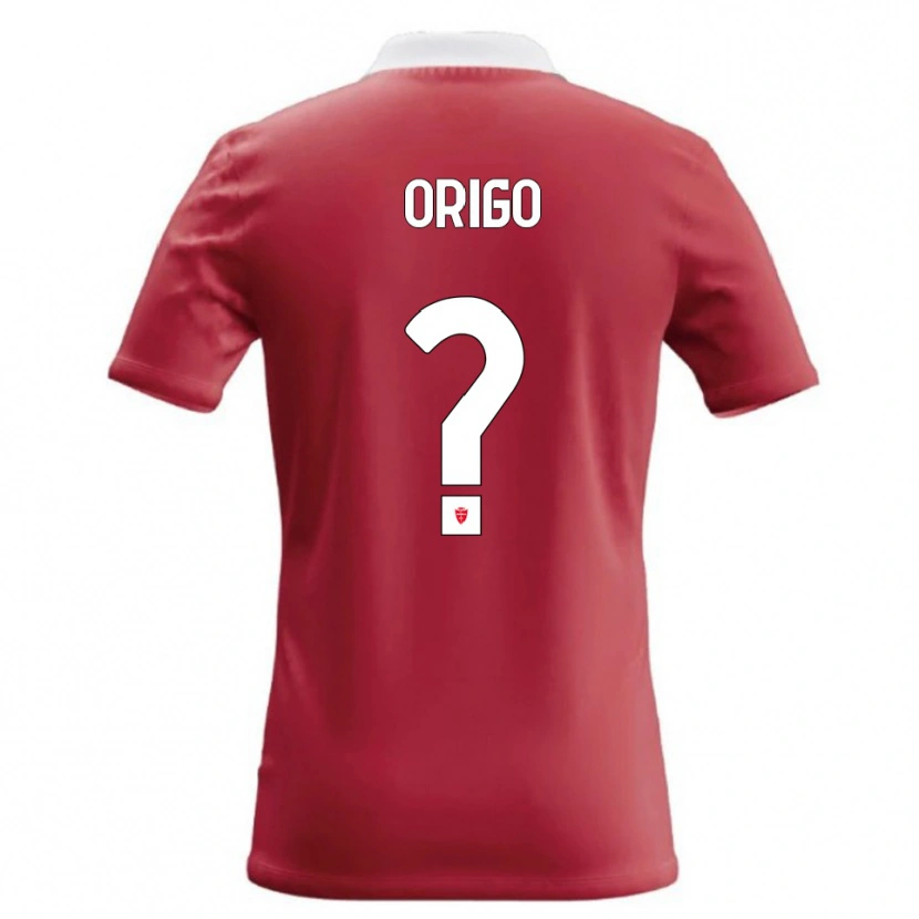 Danxen Dames Tobias Origo #0 Rood Wit Thuisshirt Thuistenue 2026/27 T-Shirt