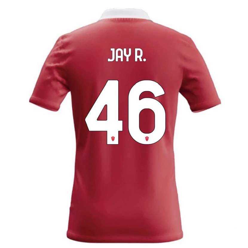 Danxen Dames Jay Robinson #46 Rood Wit Thuisshirt Thuistenue 2026/27 T-Shirt