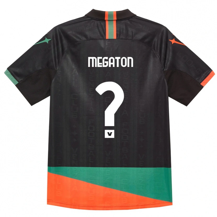 Danxen Dames Alessio Megaton #0 Zwart Oranje Groen Thuisshirt Thuistenue 2026/27 T-Shirt