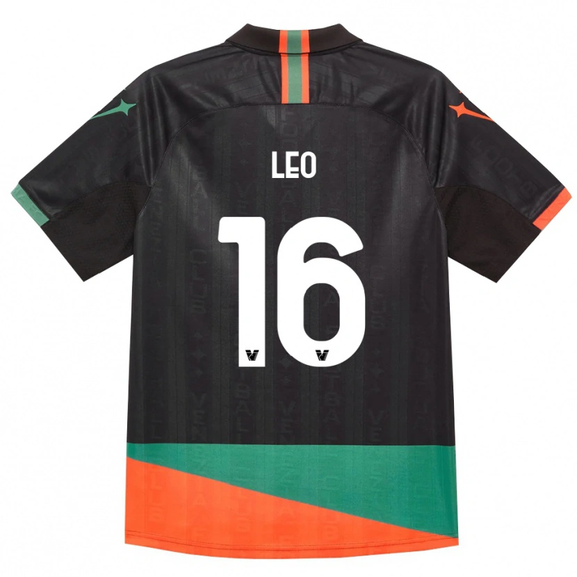 Danxen Dames Andrea Leo #16 Zwart Oranje Groen Thuisshirt Thuistenue 2026/27 T-Shirt