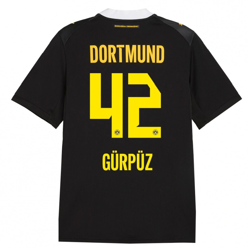 Danxen Dames Goktan Gurpuz #42 Zwart Rood Geel Uitshirt Uittenue 2026/27 T-Shirt