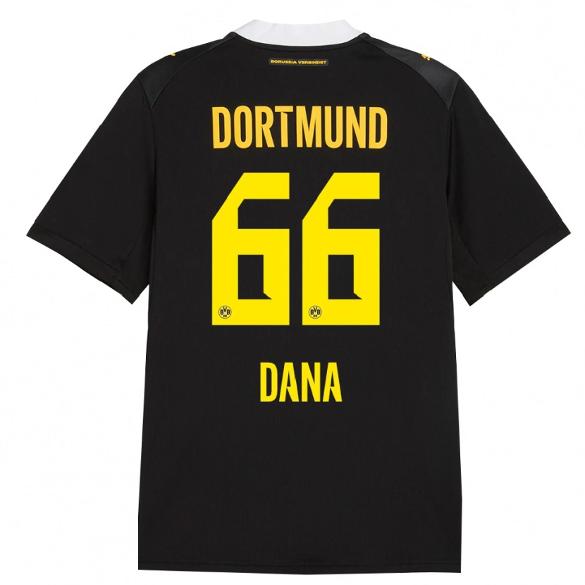 Danxen Dames Bleckmann Dana #66 Zwart Rood Geel Uitshirt Uittenue 2026/27 T-Shirt