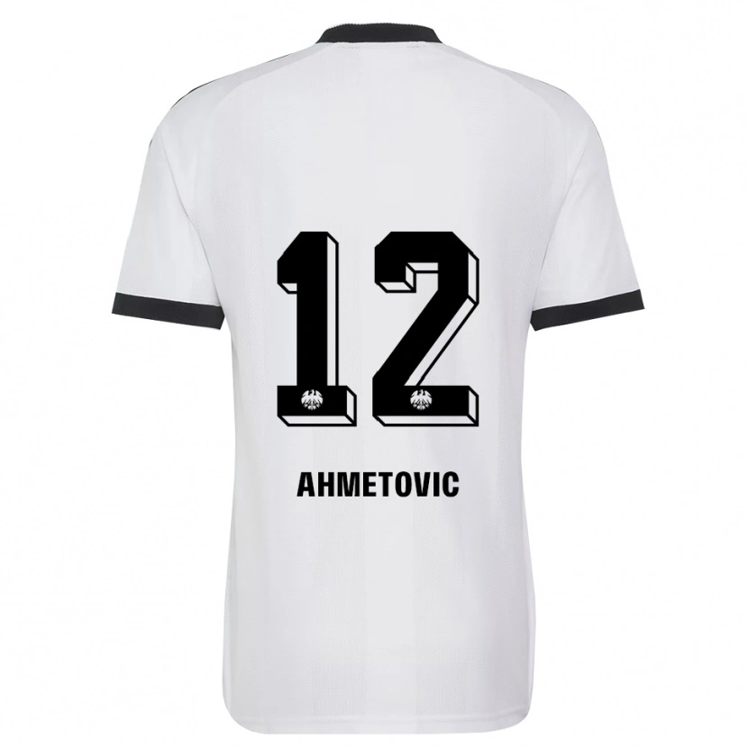 Danxen Dames Marko Ahmetovic #12 Zwart Wit Uitshirt Uittenue 2026/27 T-Shirt