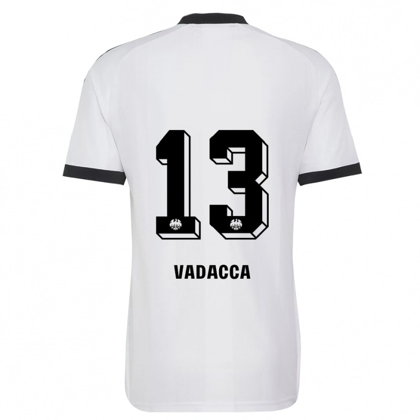 Danxen Dames Gianni Vadacca #13 Zwart Wit Uitshirt Uittenue 2026/27 T-Shirt
