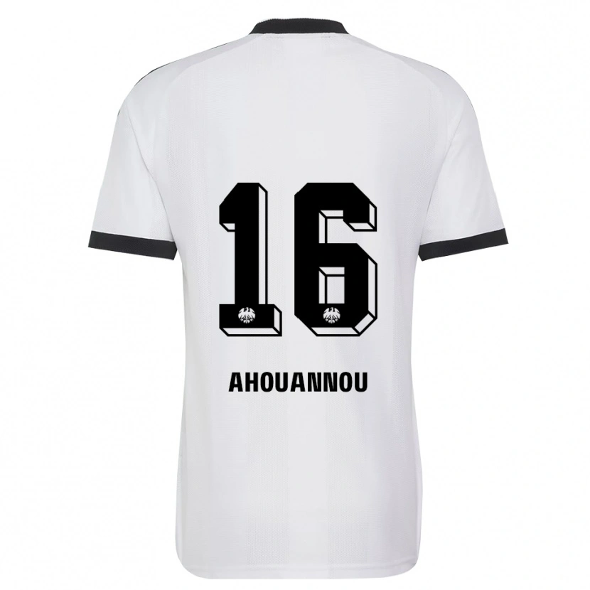 Danxen Dames Yannis Ahouannou #16 Zwart Wit Uitshirt Uittenue 2026/27 T-Shirt