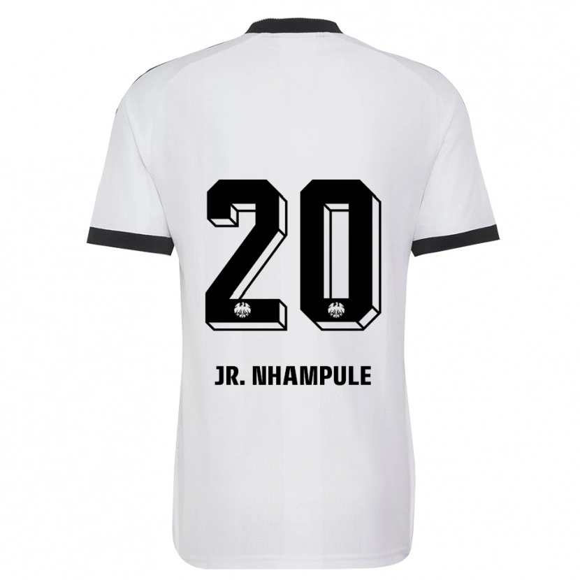 Danxen Dames Junior Nhampule #20 Zwart Wit Uitshirt Uittenue 2026/27 T-Shirt