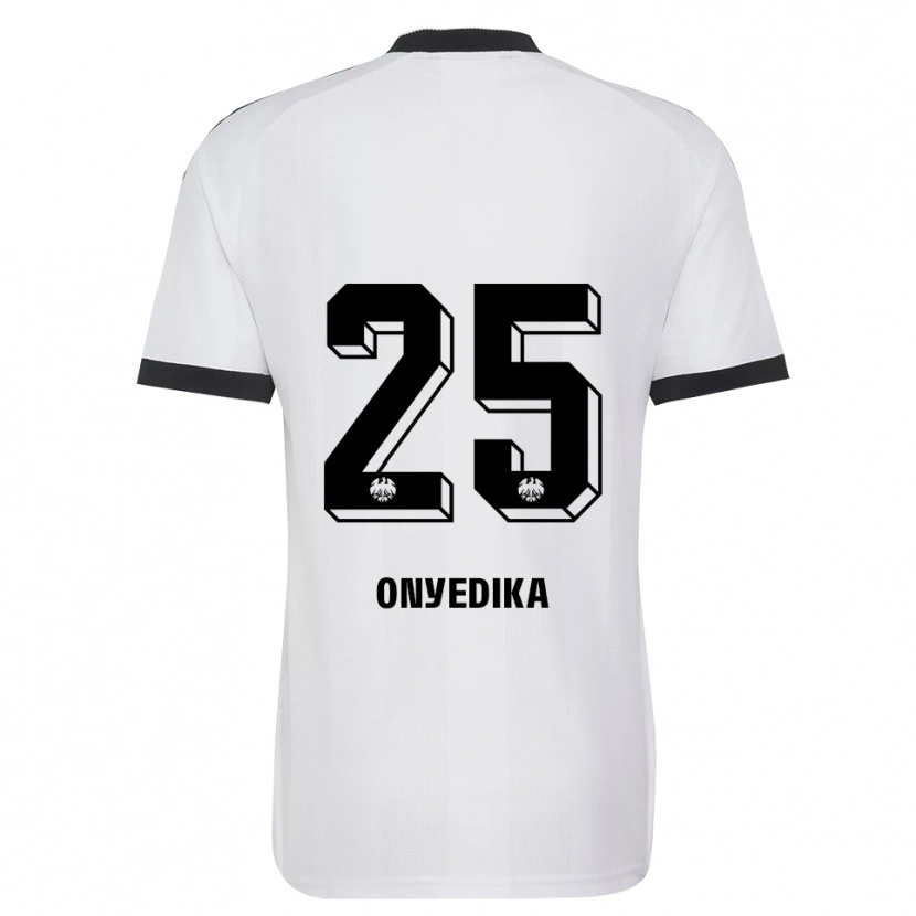 Danxen Dames Raphael Onyedika #25 Zwart Wit Uitshirt Uittenue 2026/27 T-Shirt