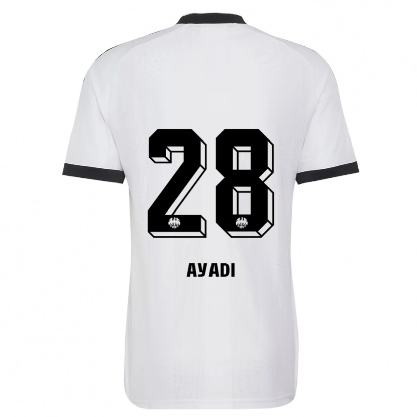 Danxen Dames Akram Ayadi #28 Zwart Wit Uitshirt Uittenue 2026/27 T-Shirt