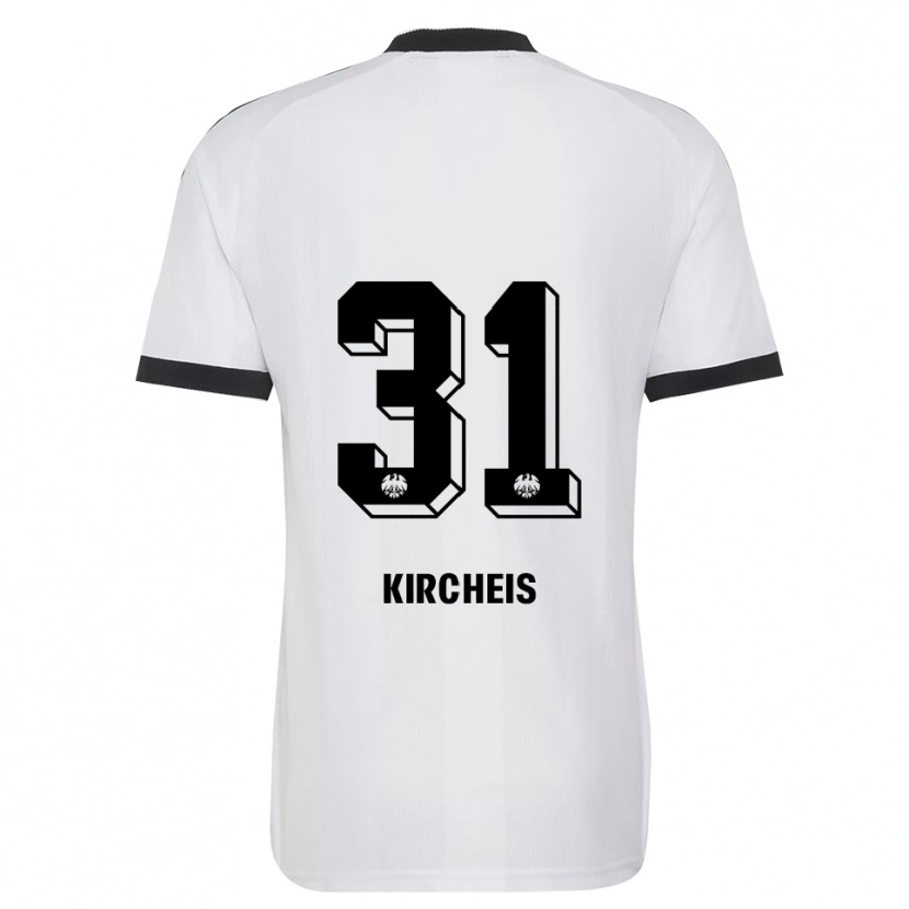 Danxen Dames Ole Kircheis #31 Zwart Wit Uitshirt Uittenue 2026/27 T-Shirt