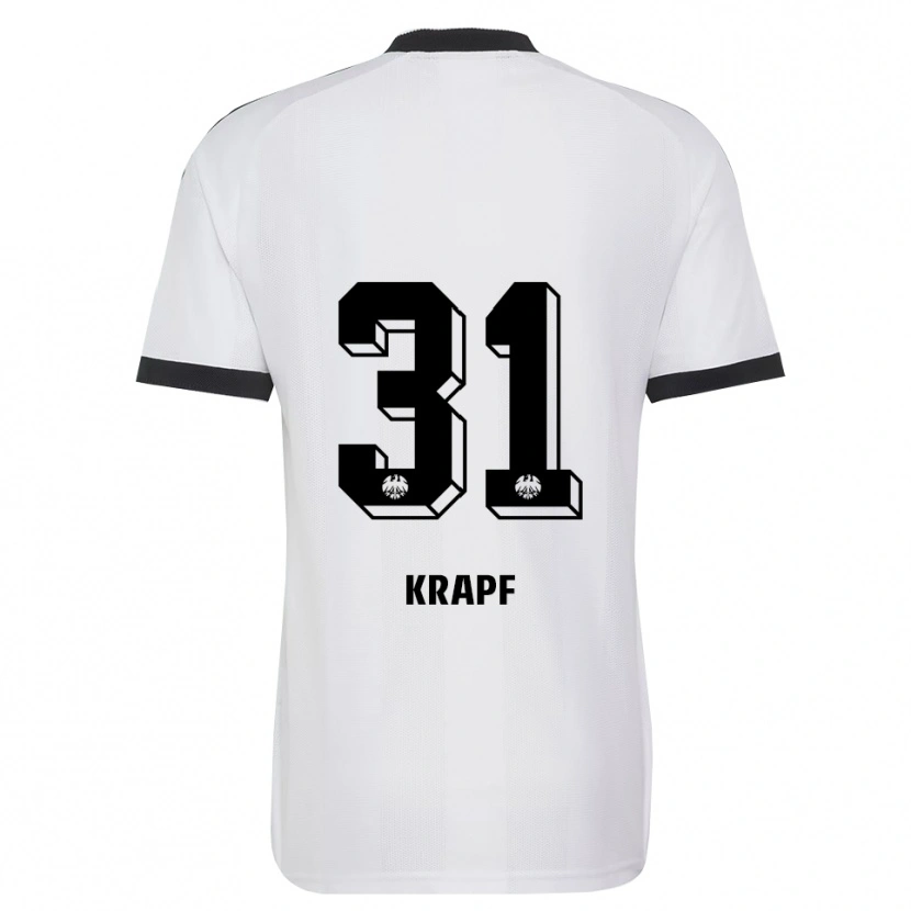 Danxen Dames Maximilian Krapf #31 Zwart Wit Uitshirt Uittenue 2026/27 T-Shirt