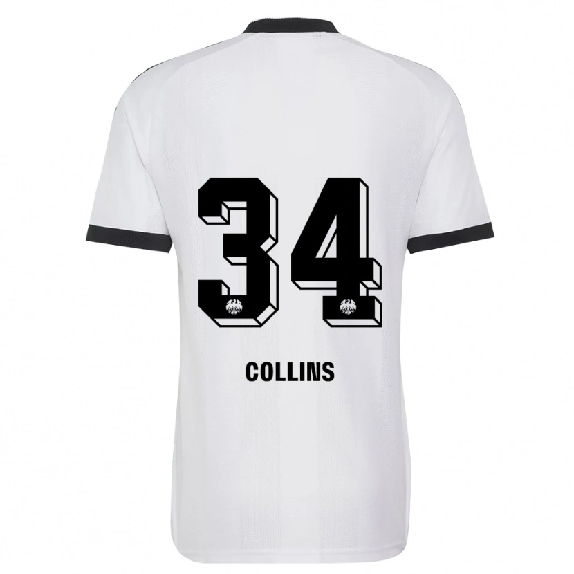 Danxen Dames Nnamdi Collins #34 Zwart Wit Uitshirt Uittenue 2026/27 T-Shirt