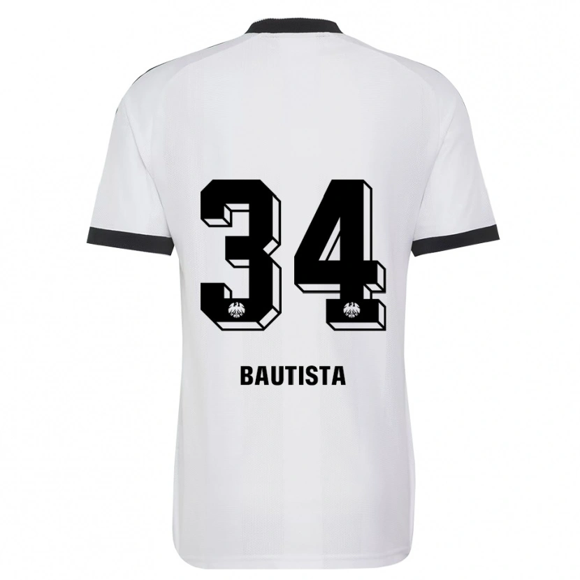 Danxen Dames Davis Bautista #34 Zwart Wit Uitshirt Uittenue 2026/27 T-Shirt