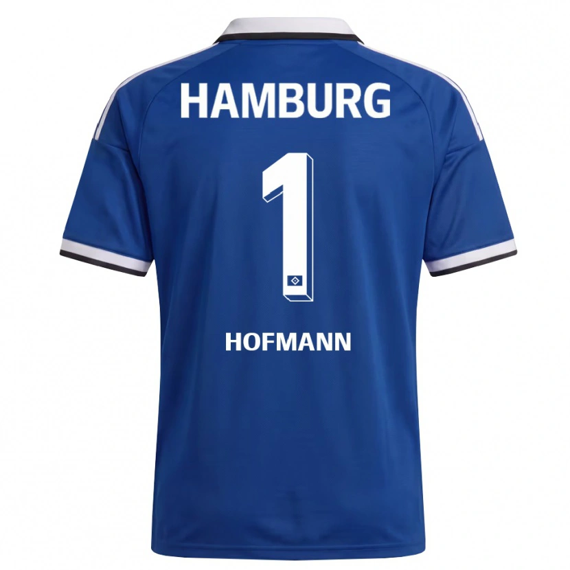 Danxen Dames Tobias Hofmann #1 Wit Blauw Uitshirt Uittenue 2026/27 T-Shirt