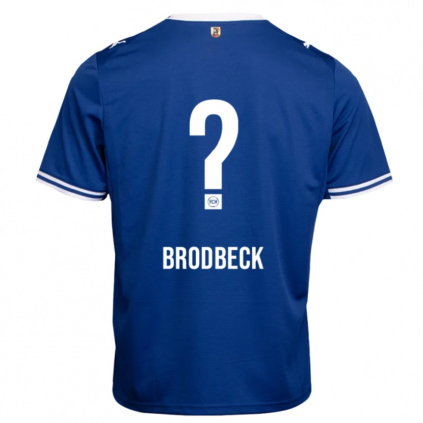 Danxen Dames Siska Brodbeck #0 Koninklijk Blauw Wit Uitshirt Uittenue 2026/27 T-Shirt
