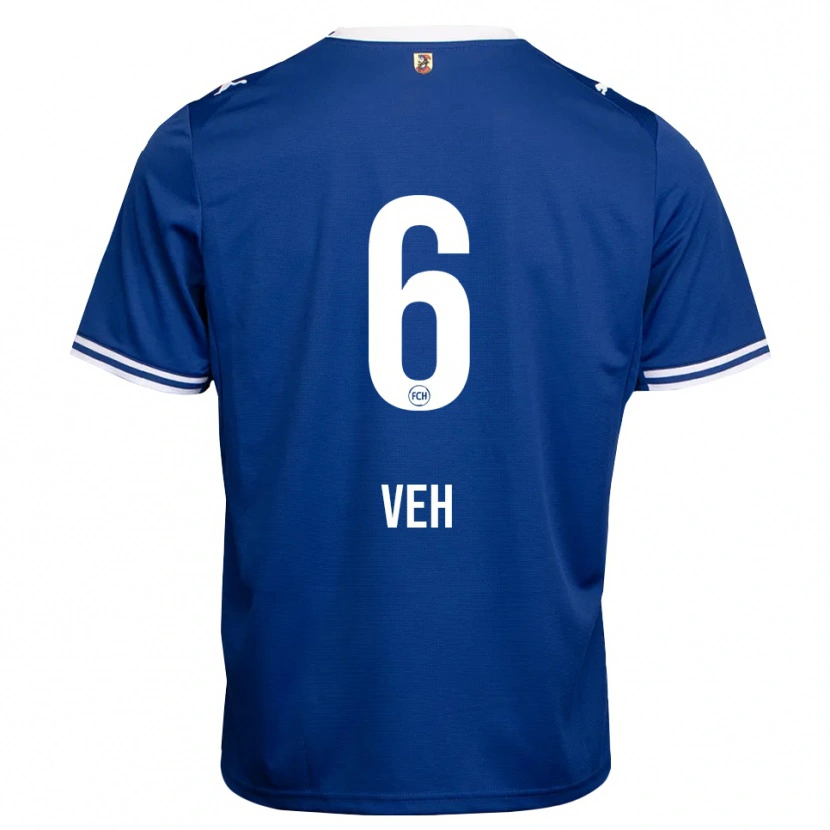Danxen Dames Lucas Veh #6 Koninklijk Blauw Wit Uitshirt Uittenue 2026/27 T-Shirt