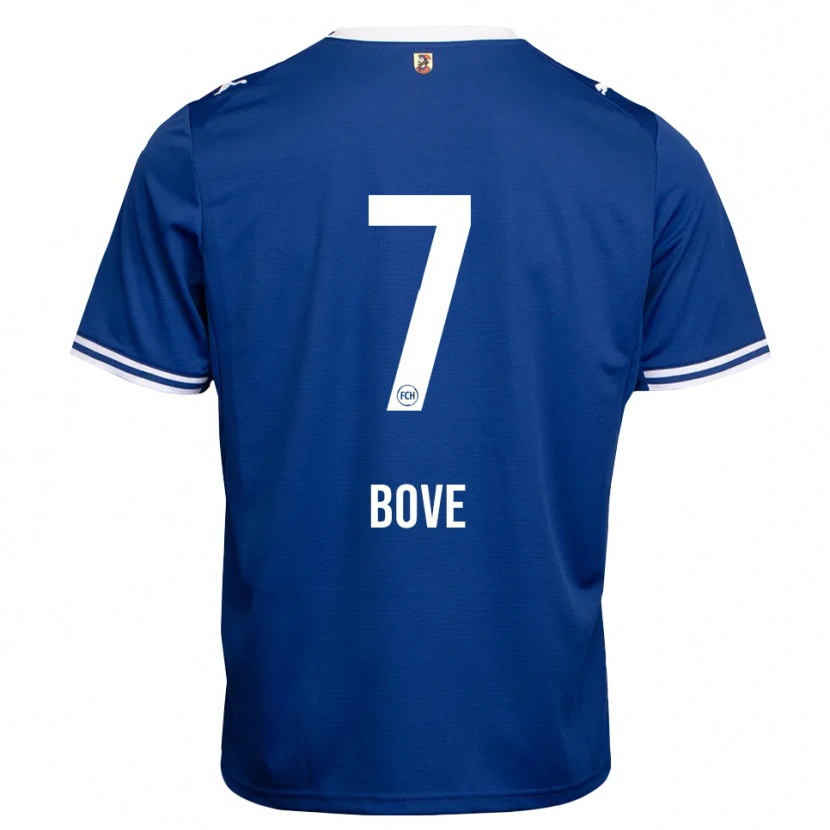 Danxen Dames Nevio Bove #7 Koninklijk Blauw Wit Uitshirt Uittenue 2026/27 T-Shirt