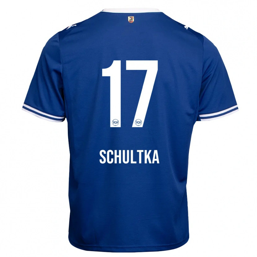 Danxen Dames Silas Schultka #17 Koninklijk Blauw Wit Uitshirt Uittenue 2026/27 T-Shirt
