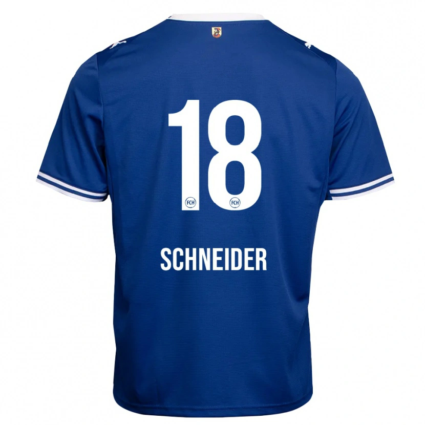 Danxen Dames Noah Schneider #18 Koninklijk Blauw Wit Uitshirt Uittenue 2026/27 T-Shirt