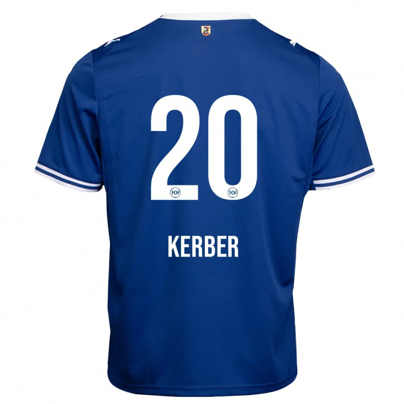 Danxen Dames Luca Kerber #20 Koninklijk Blauw Wit Uitshirt Uittenue 2026/27 T-Shirt