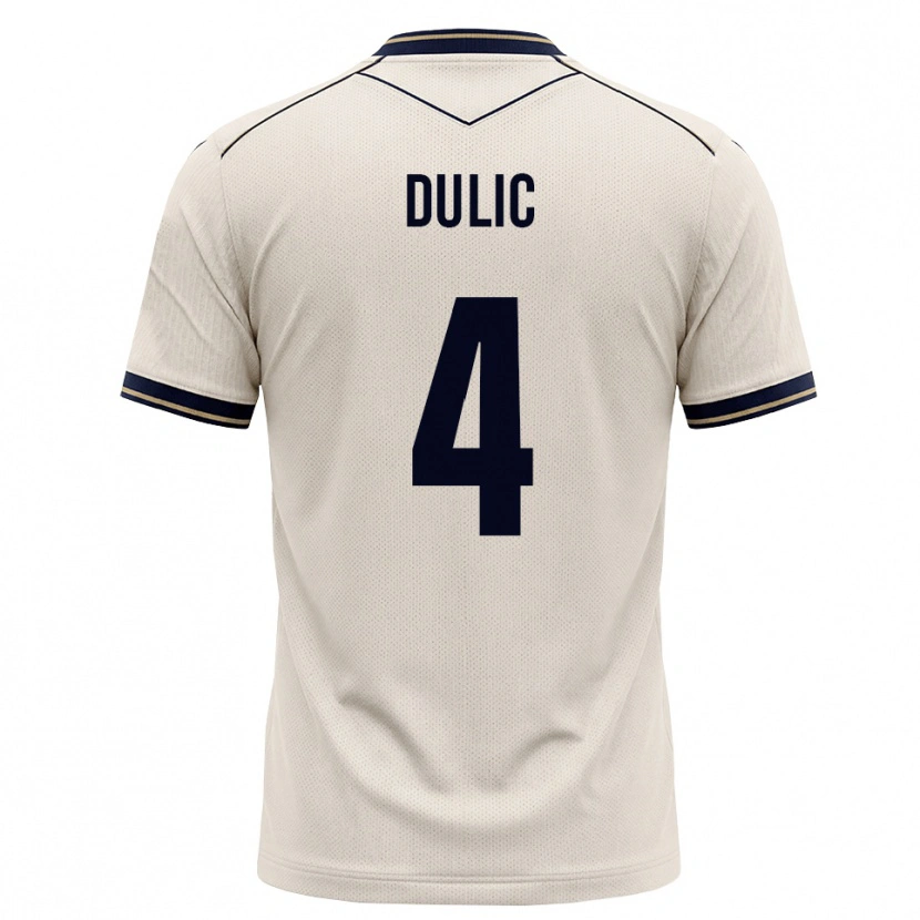 Danxen Dames Sean Dulic #4 Off-White Inktblauw Uitshirt Uittenue 2026/27 T-Shirt